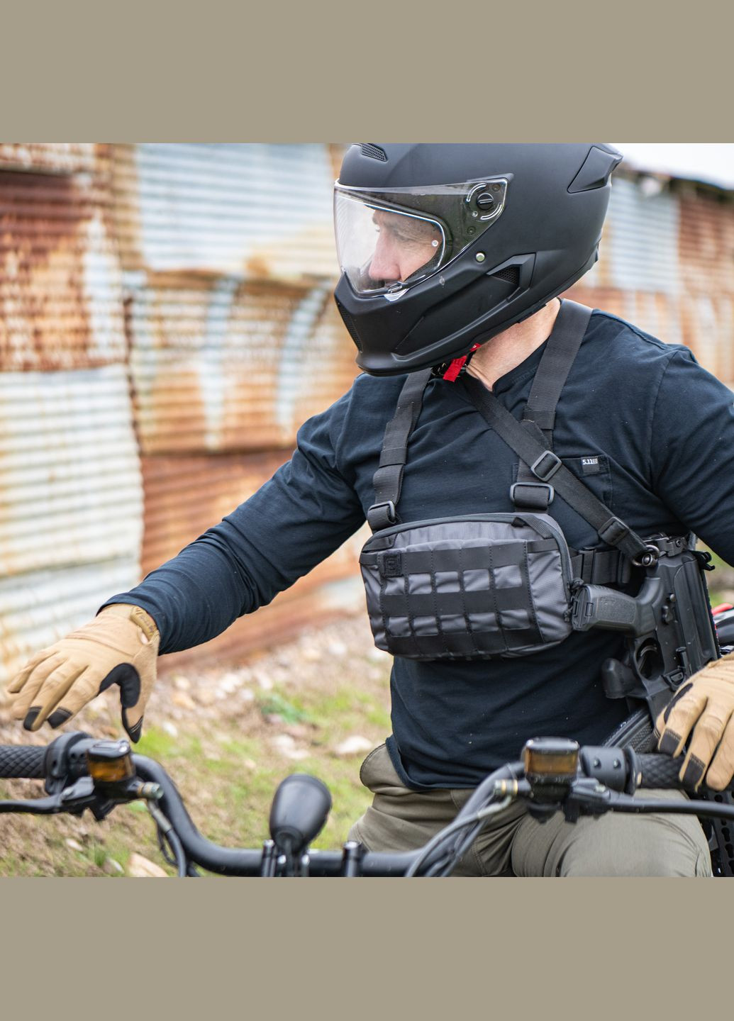 Сумка нагрудна Skyweight Survival Chest PackSage Green (56769ABR-831) 5.11 Tactical (315877320)