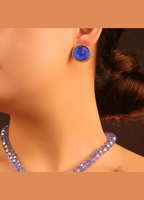 Эксклюзивные синие серьги девушка Kirks Folly, 2202 Fashion Jewelry (336550561)