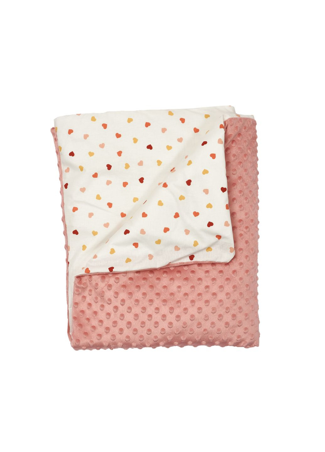 Детский плед Minky со съемным наполнителем (slimtex) 100х80 пудрово-розовый Twins (372852267)