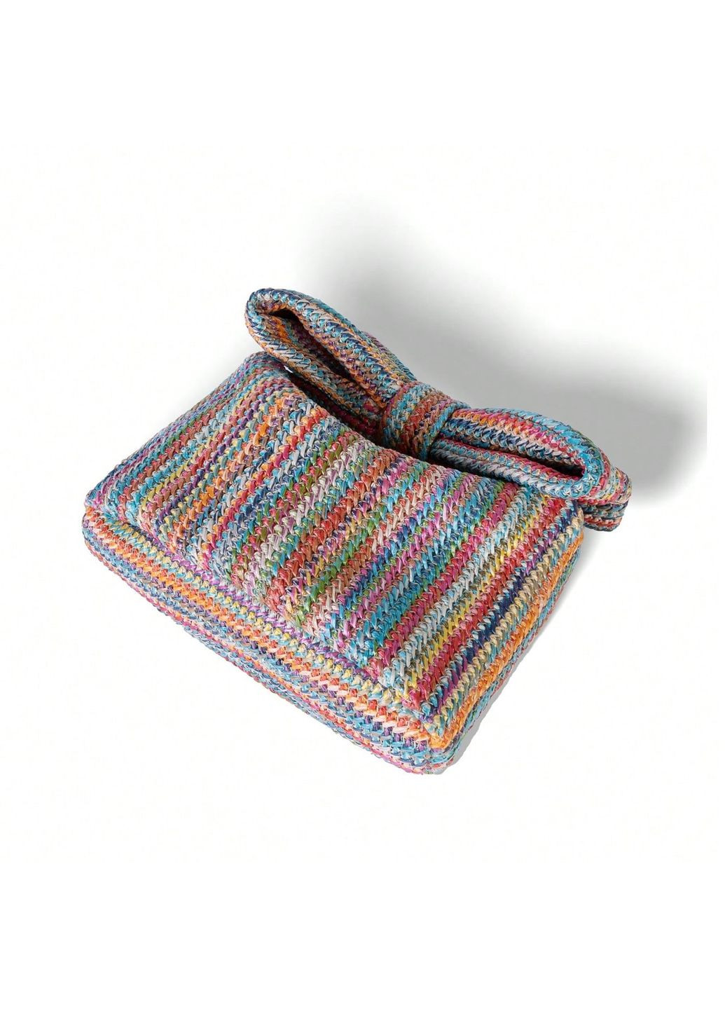 Женская маленькая сумка клатч T-338 разноцветная радужная No Brand (306709465)