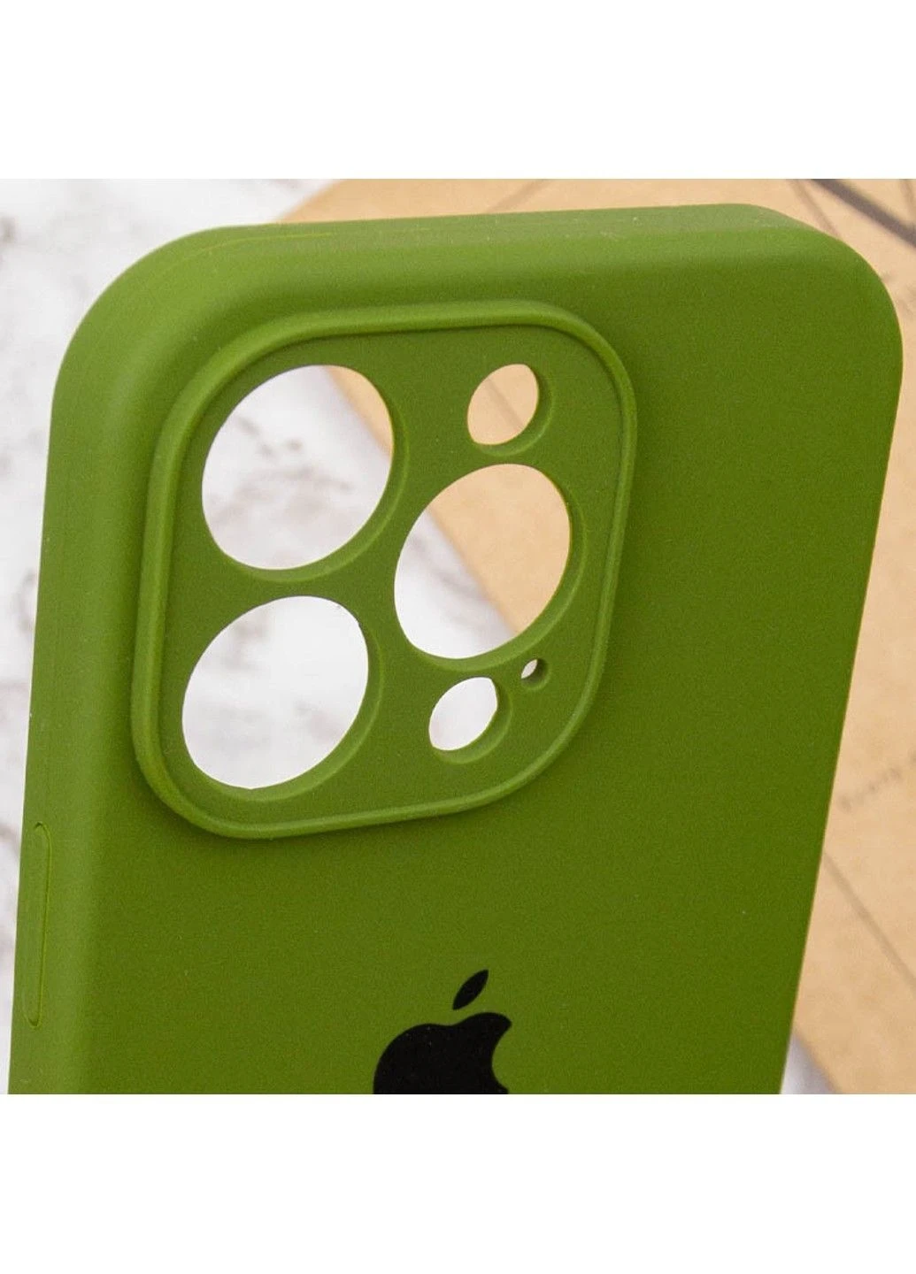 Чехол Silicone Case Full Camera Protective (AA) для Apple iPhone 15 Pro Max (6.7") Epik (389818066)