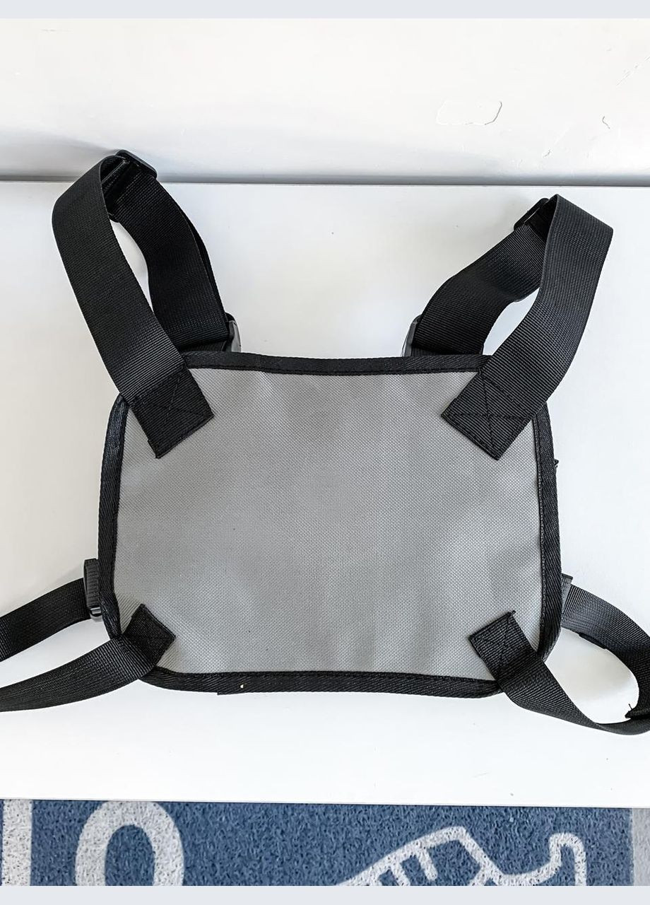 Нагрудна сумка 5008 TOYU BAG сіра No Brand (313235540)