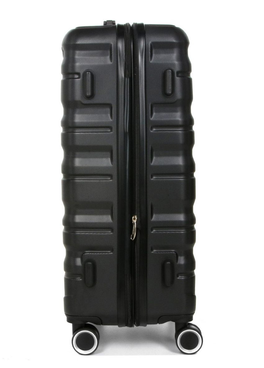 Валіза Франція середня M чорна 66х43х26(+5)см/75л/3.7кг/ 628 WORLDLINE (324802202)