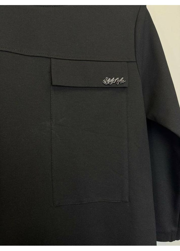 Чорна повсякденний сукня жіноча лондон mksn2327 Style Nika