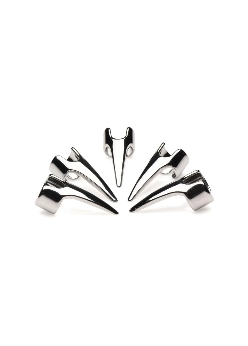Набор колец с когтями Five-Piece Sensation Claw Rings - Silver Master Series (322848474)