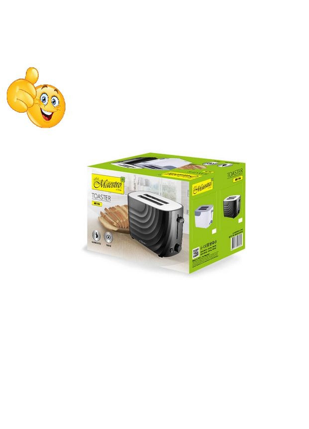 Тостер 700ват чорний MR-706 Maestro (300079392)