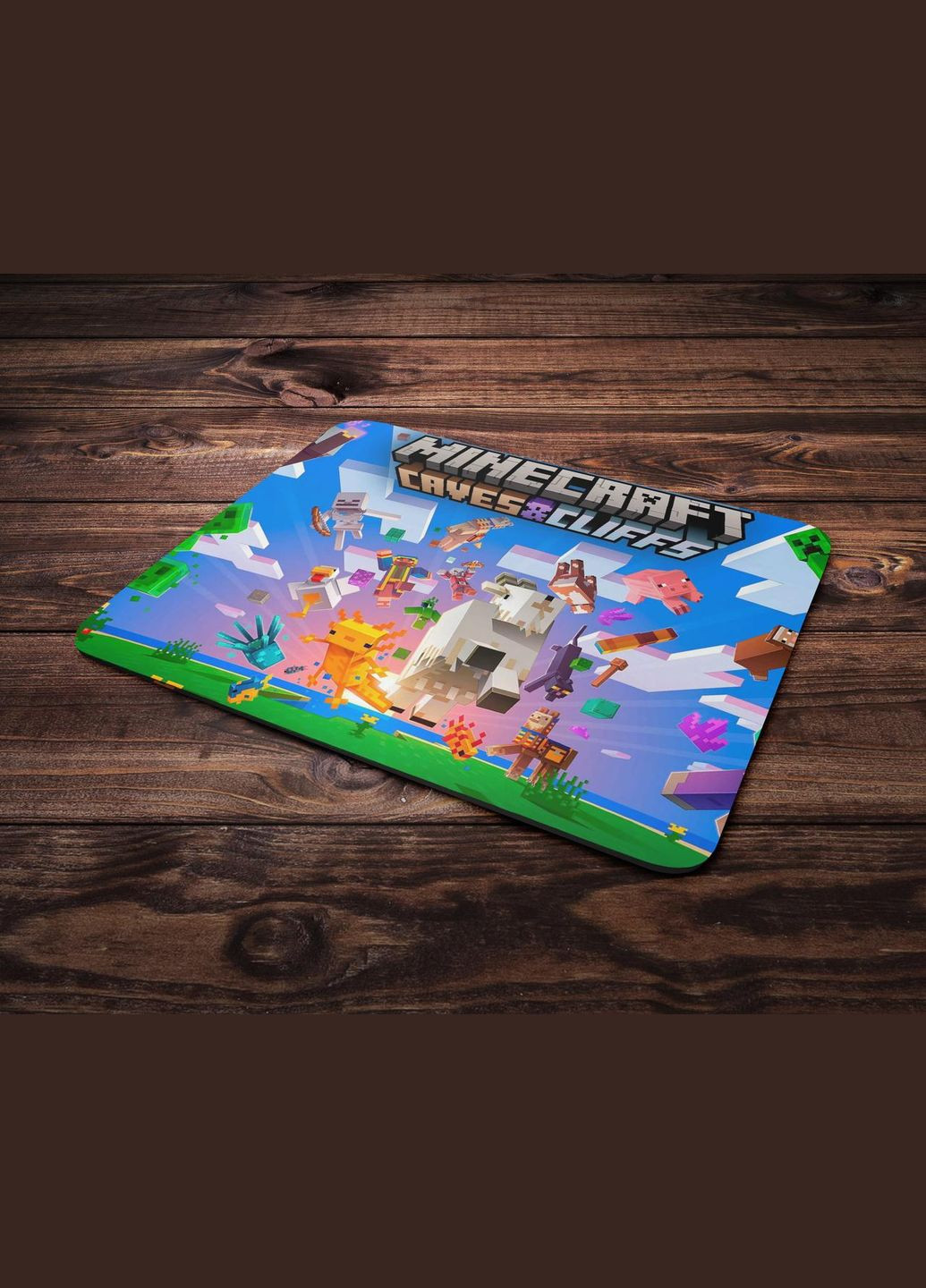 Коврик под мышку c принтом Майнкрафт Minecraft-10, 24х20 см No Brand 1 (324077713)