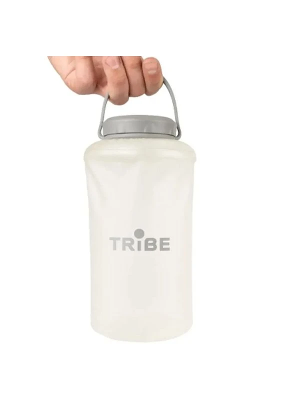 Пляшка для води Soft Bottle 1 л TPU м'яка crystal-white (T-FE-0023-crystal-white) Tribe (400016604)