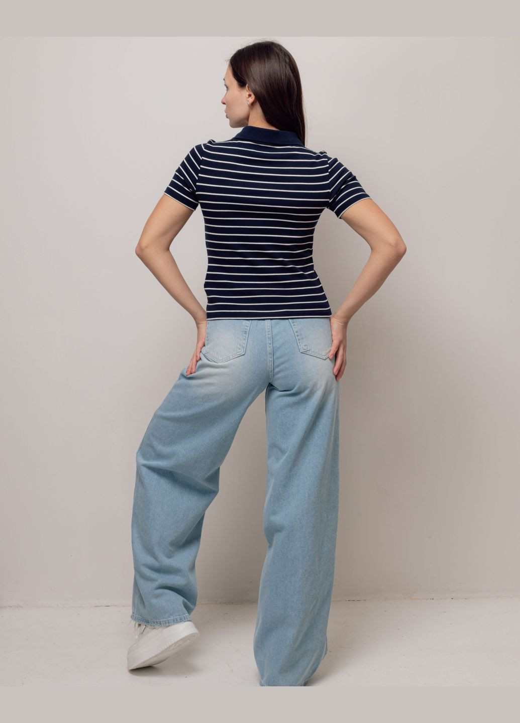 Футболка с воротником Dilvin - (322812339)