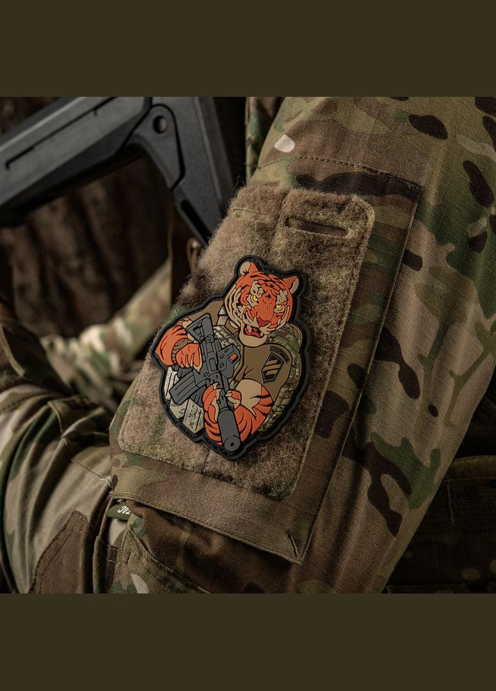 Нашивка Тигр 3-тя окрема штурмова бригада PVC M-TAC (315047413)