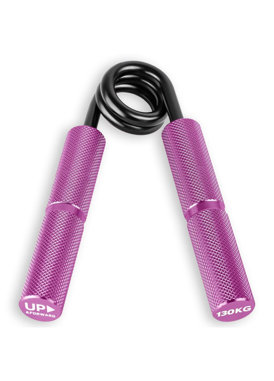 Еспандер кистьовий +2X PVC накладки 130 кг Фіолетовий (2240996109) Up & Forward (366890918)