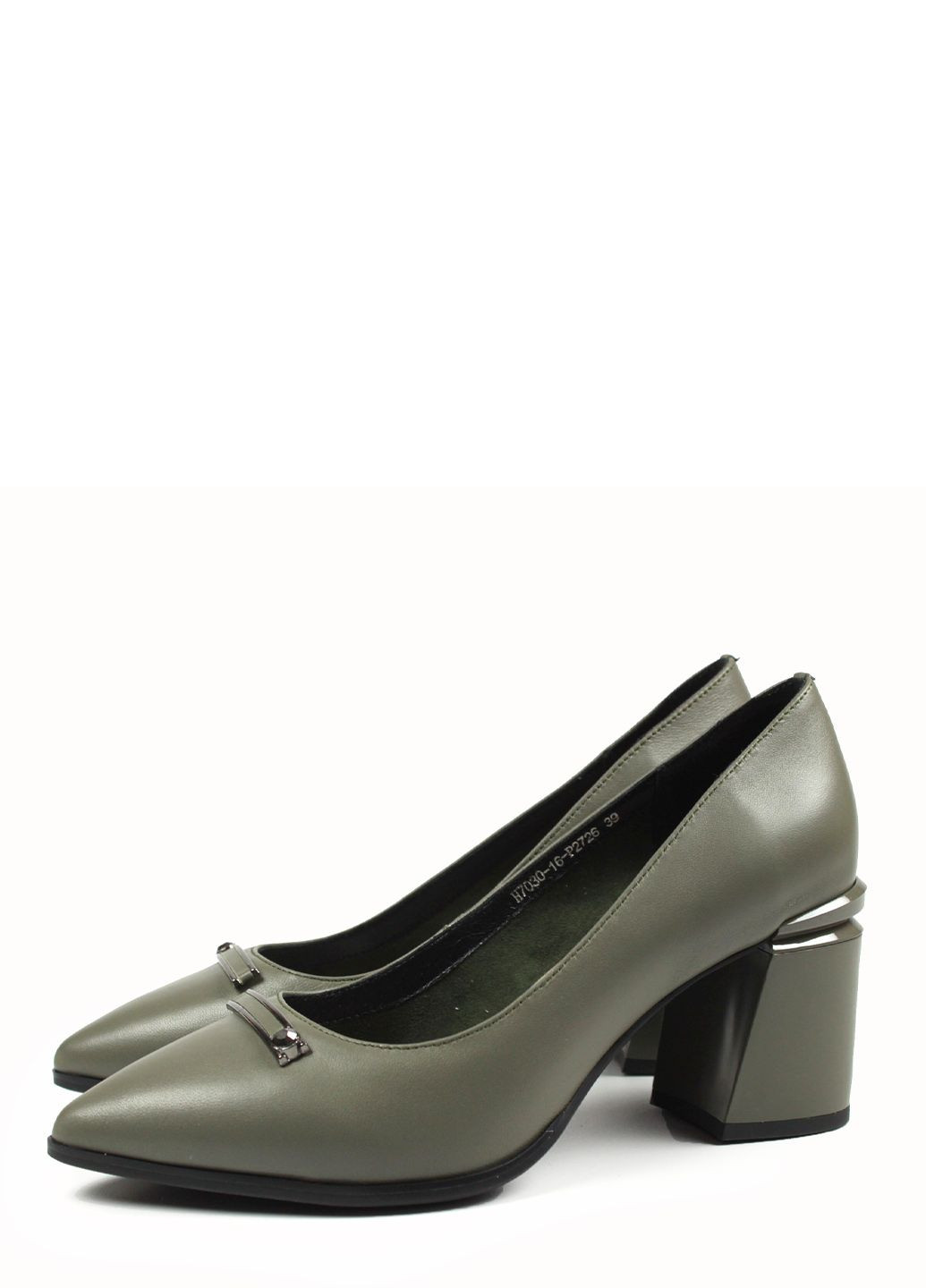 It-Girl Женские туфли лодочки оливковый з натуральная кожа, — демисезон (316114486)