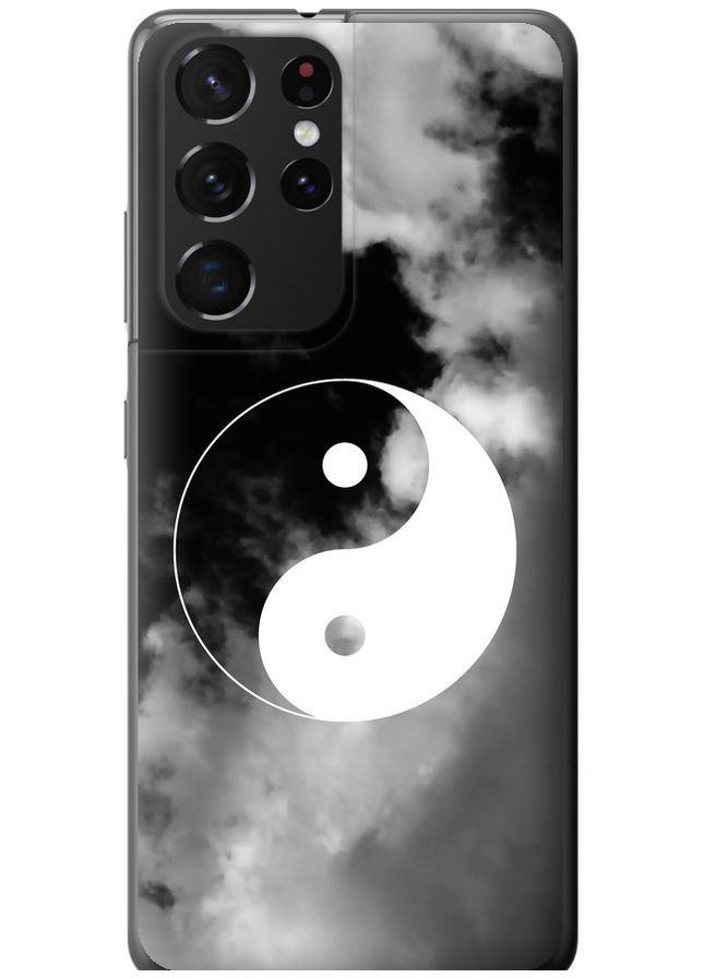2D пластиковый чехол 'Инь и Янь' для Samsung Galaxy S21 Ultra (5G) Endorphone Samsung Galaxy S21 Ultra (5G) (365818141)