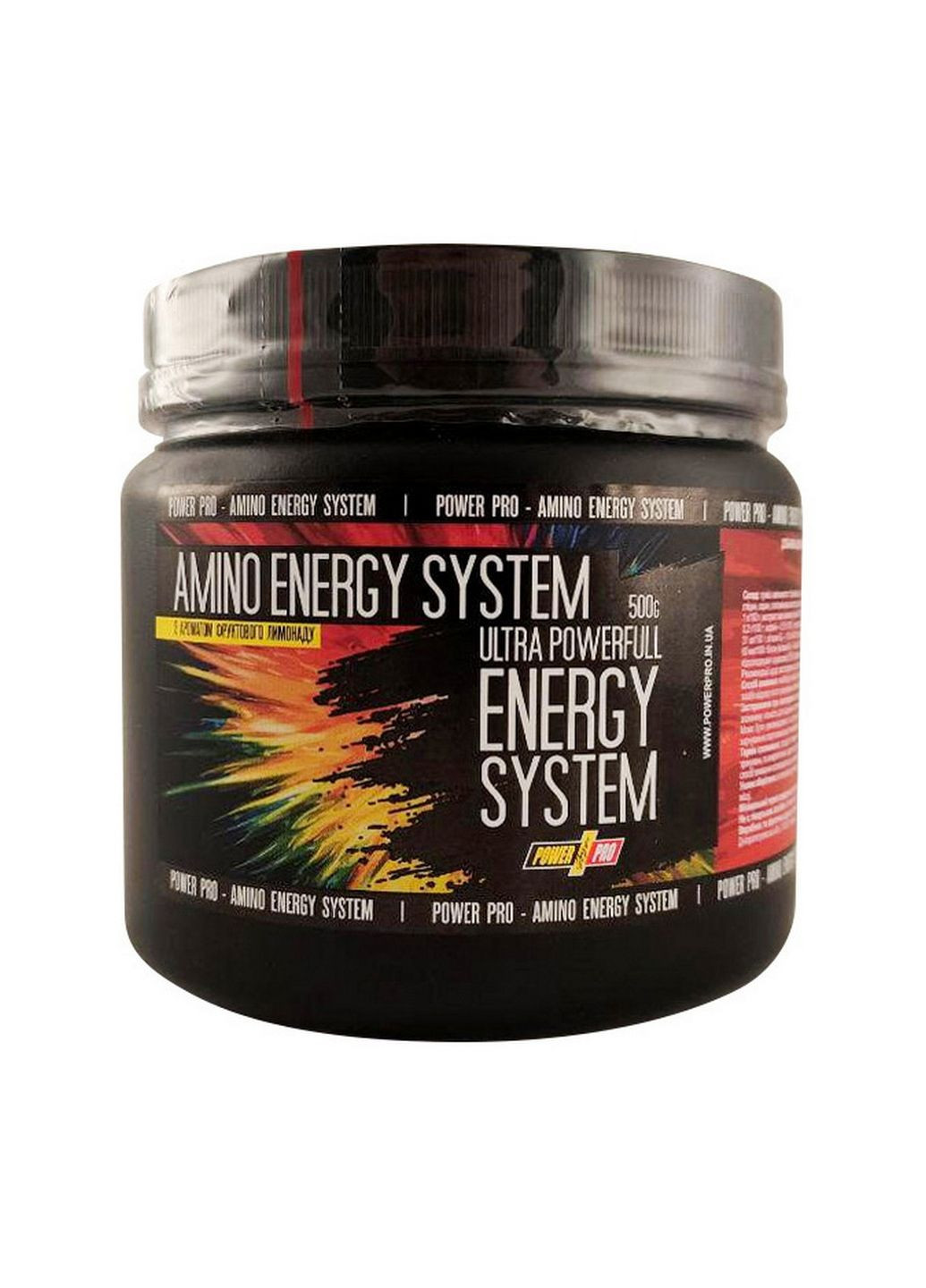 Аминокислота Amino Energy System, 500 грамм - фруктовый лимонад Power Pro (293418753)
