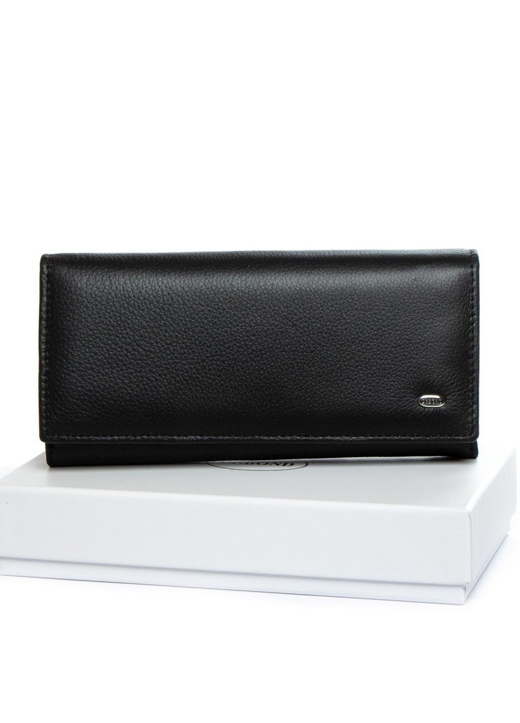 Шкіряний жіночий гаманець Classik W502 black Dr. Bond (282557173)