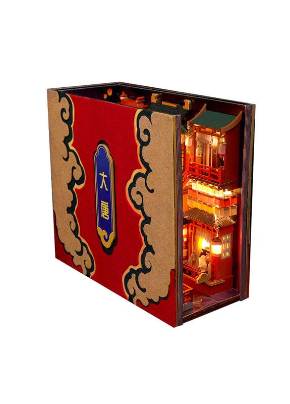 Бук Нук Вулиця Великої Династії Тан Retro Tang Dynasty Long Street Інтер'єрний конструктор DIY TC-28 + купол No Brand (362452898)