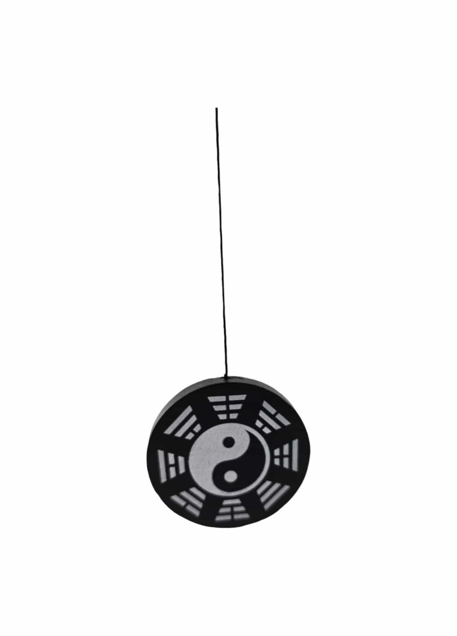 Музика вітру "Інь-Янь" срібляста (60х10х7 см) No Brand (317353893)