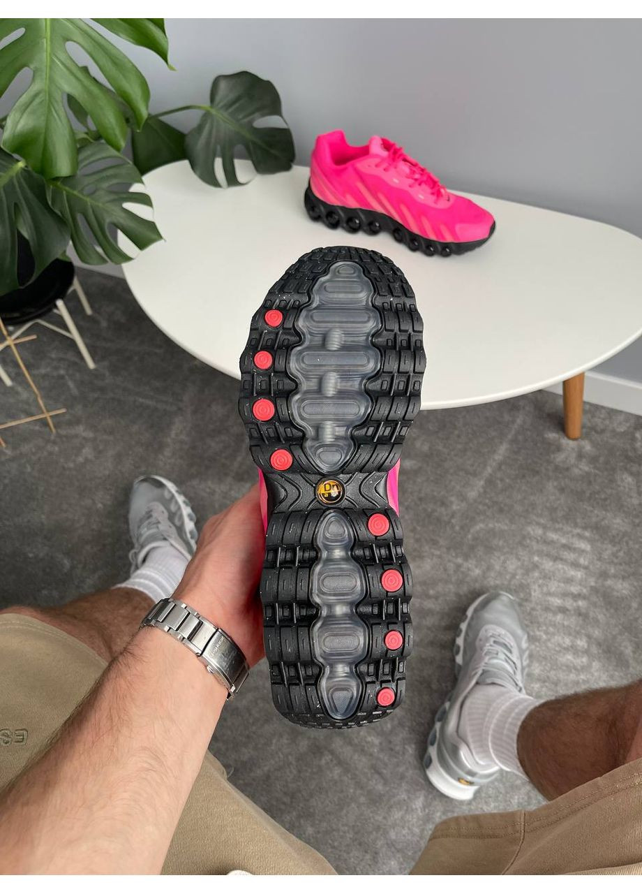 Рожеві Осінні кросівки чоловічі і жіночі nike air max dn8 pink black | найк еір макс дн8 рожеві No Brand