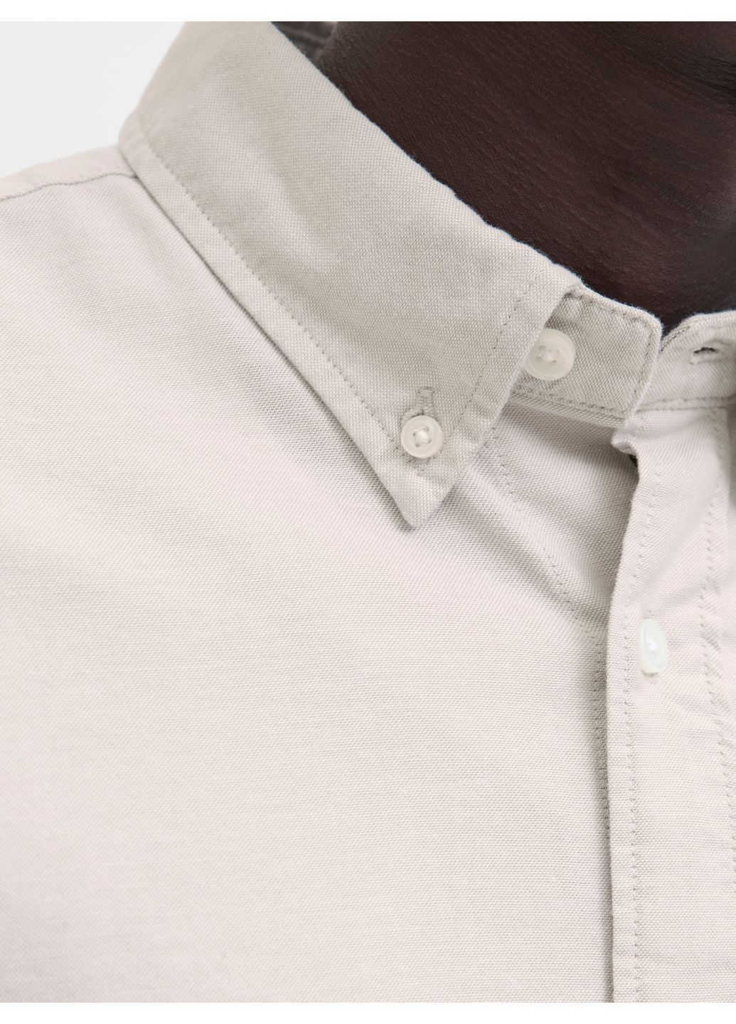 Светло-бежевая рубашка Jack & Jones