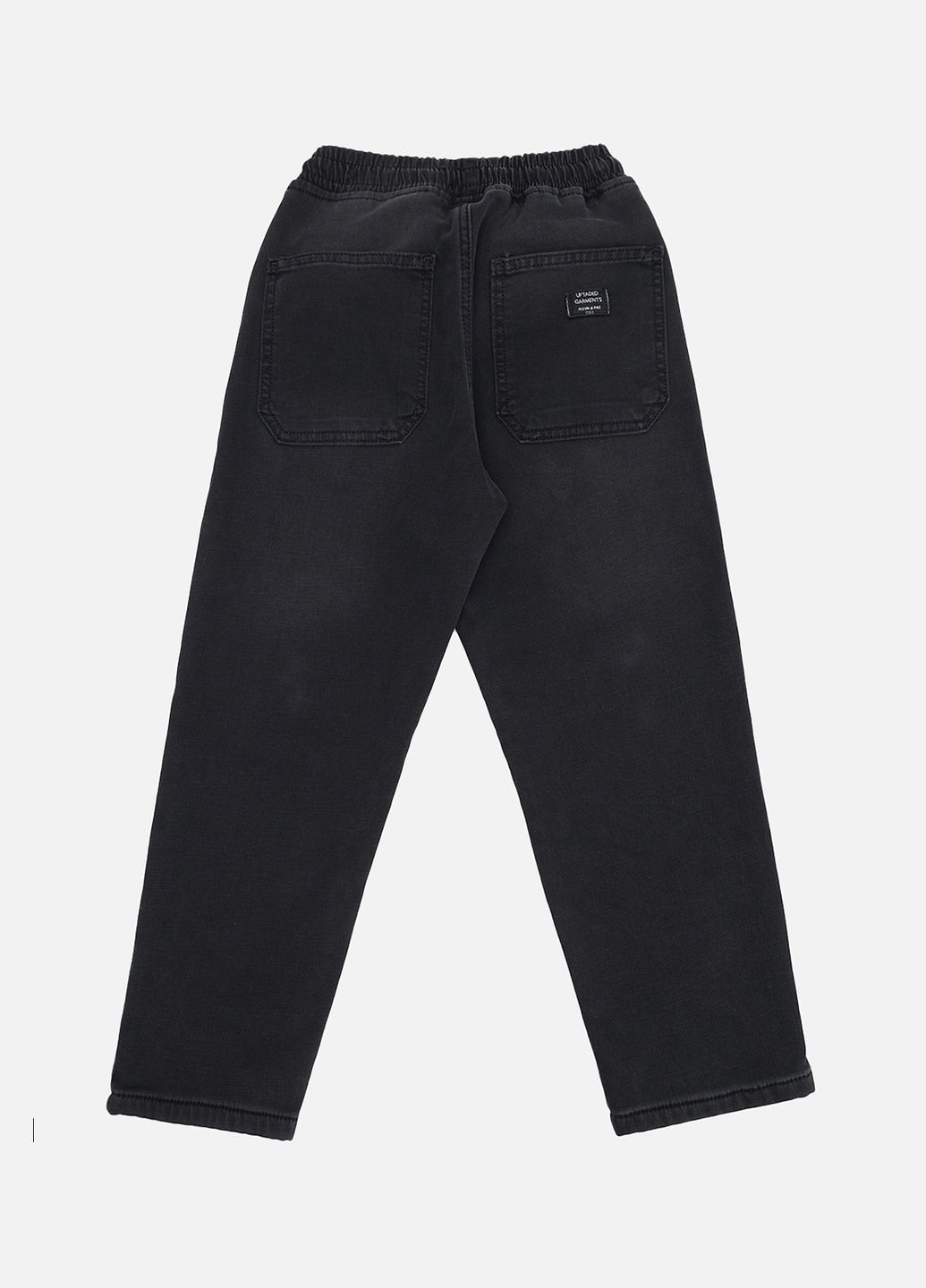 Темно-серые зимние джинсы carrot для мальчика цвет темно-серый cb-00259519 Altun