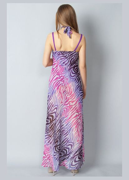 Комбінована вечірня шифоновий сарафан 2 Льва