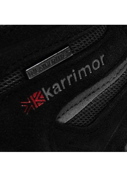 Черные осенние ботинки mount mid junior walking shoes black 3(35.5) Karrimor