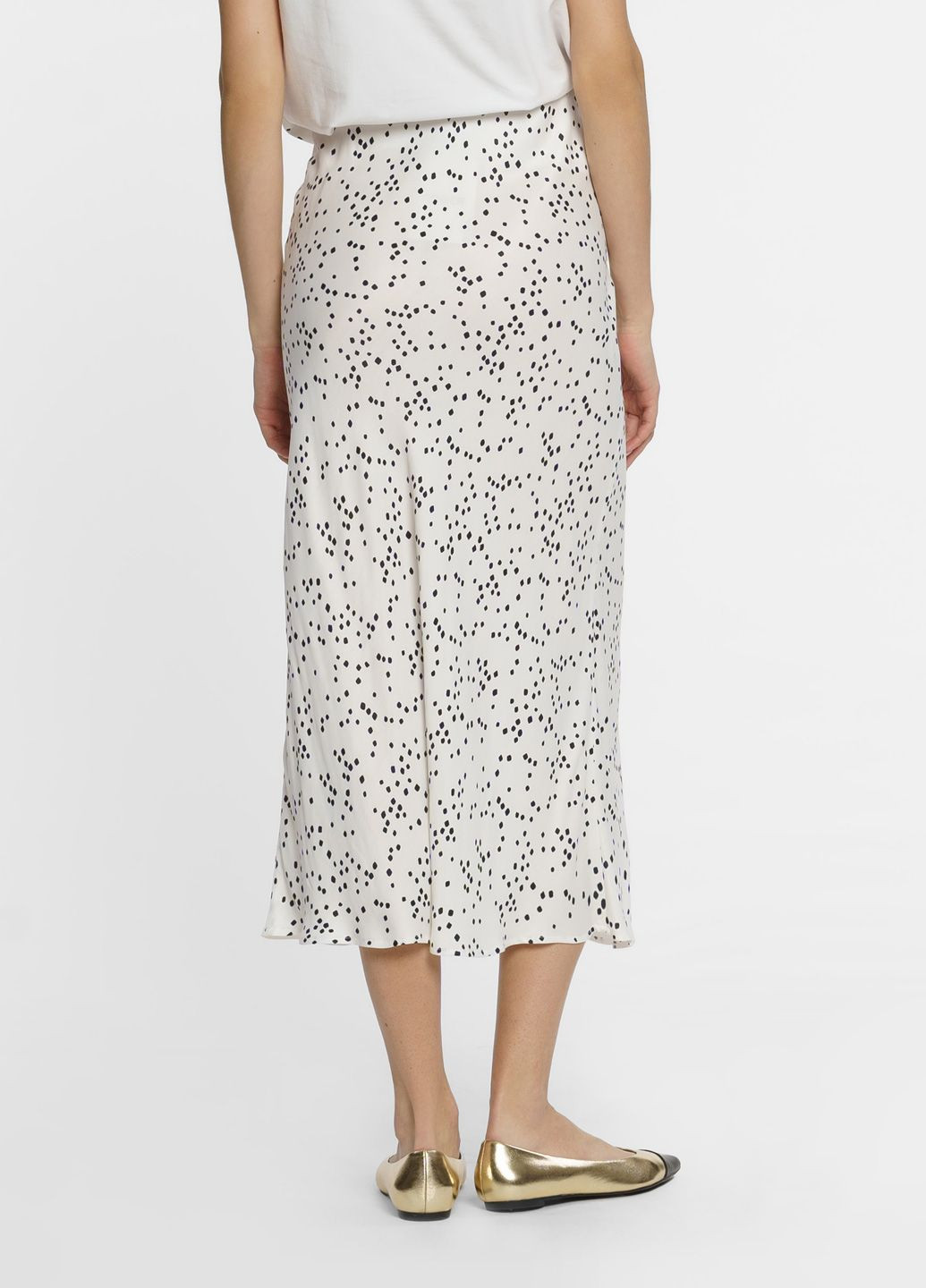 Белая кэжуал юбка женская белая Arber