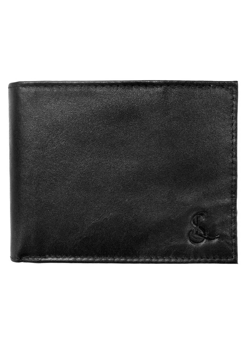 Портмоне чоловіче шкіряне RFID Black (P8275-0) Semi Line (392410709)