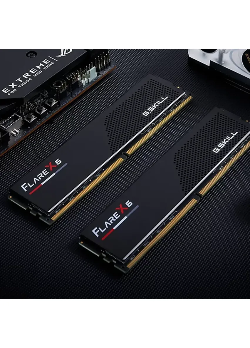 Модуль памяти Flare X5 Black DDR5-6000 32GB (2x16GB) AMD EXPO 30-38-38-96 1.35V (F5-6000J3038F16GX2-FX5) G.SKILL (405804738)