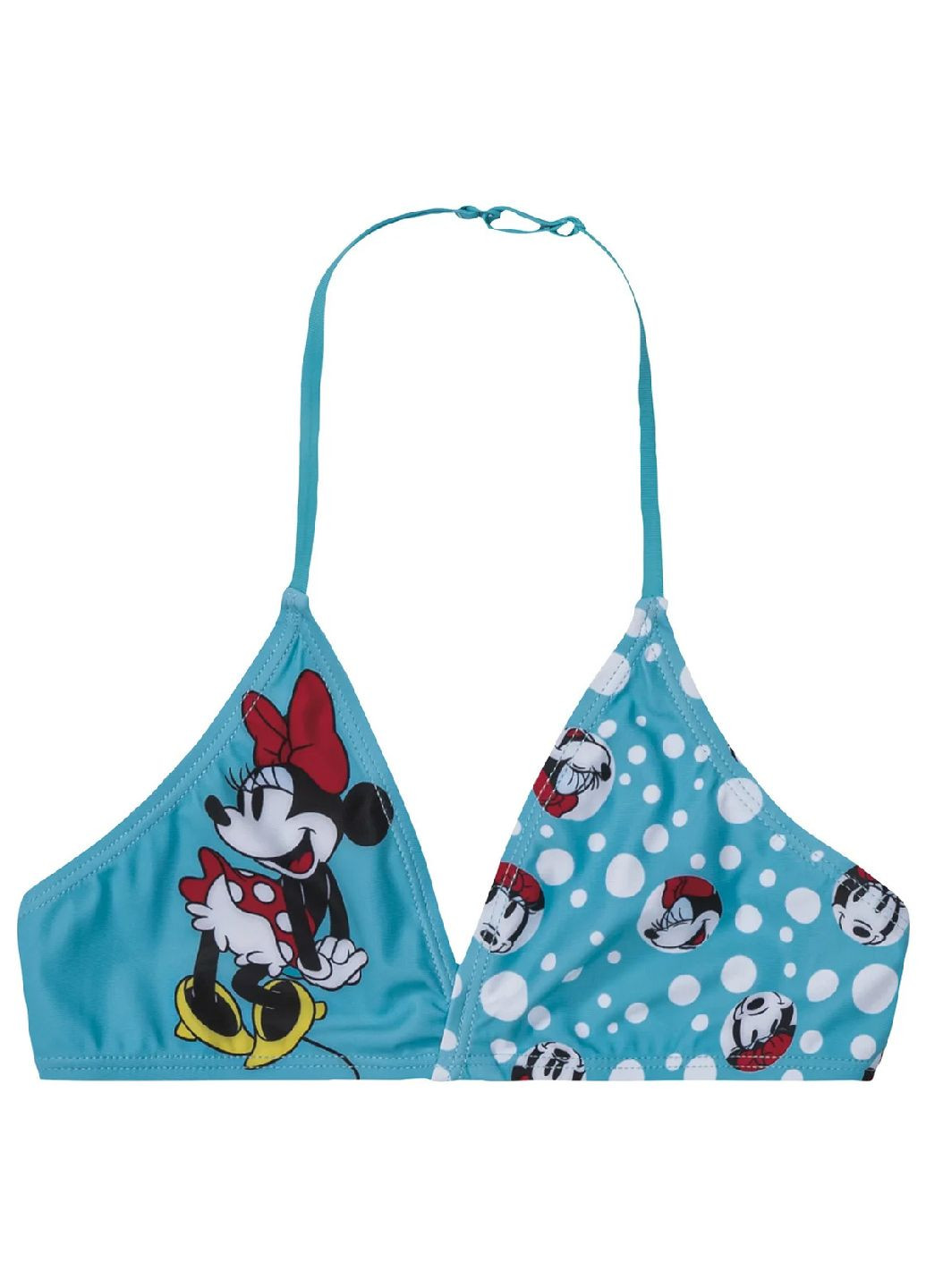 Блакитний літній купальник (ліф, плавки) роздільний Disney