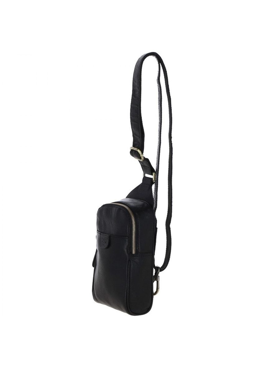 Мужская сумка из натуральной кожи T75 BLACK Ashwood (303830242)