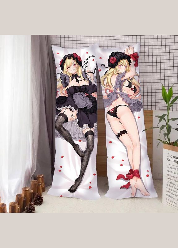 Подушка Обіймашка «Дакімакура Марін Кітагава» 130 х 40 см No Brand (317299101)