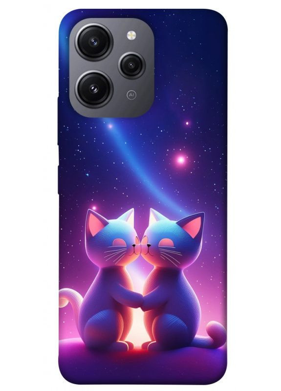 Чехол с принтом для Xiaomi Redmi 12 / для Ксяоми, сяоми, ксиомы редми 12 Космокоты No Brand (338615882)