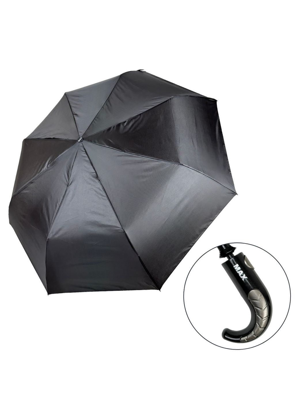 Чоловіча складана парасолька напівавтоматична Max (288047538)