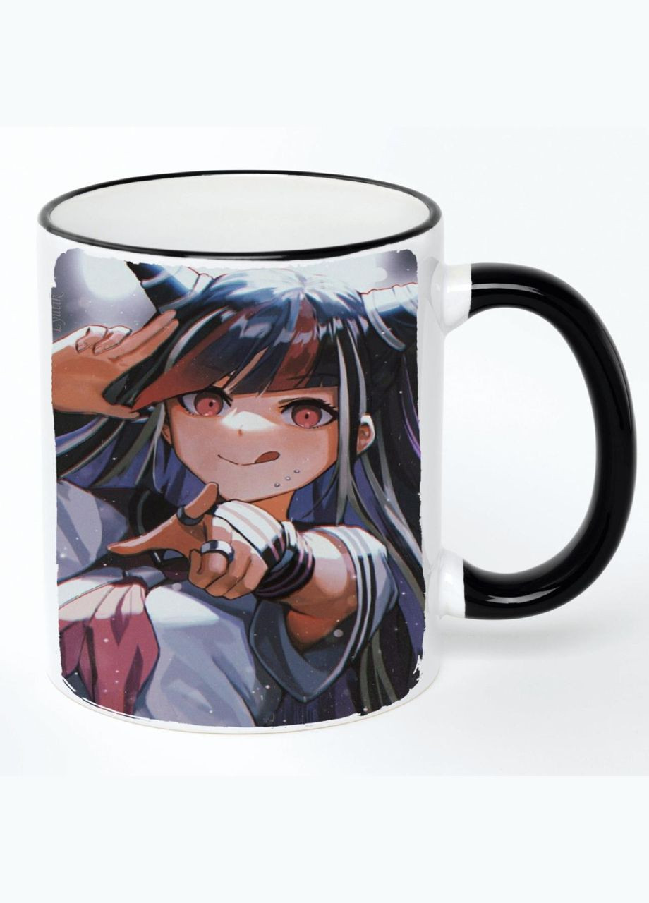 Чашка Данганромпа Аниме #005 (кружка, кружка) Белая с черной ручкой 330 мл No Brand (322713687)