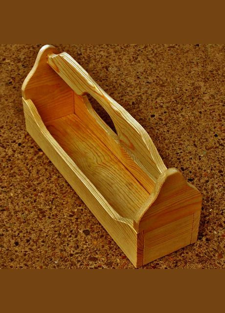 Ящик-переноска для инструментов из дерева Мельде карри (ЯДИ-005803) No Brand (328911012)