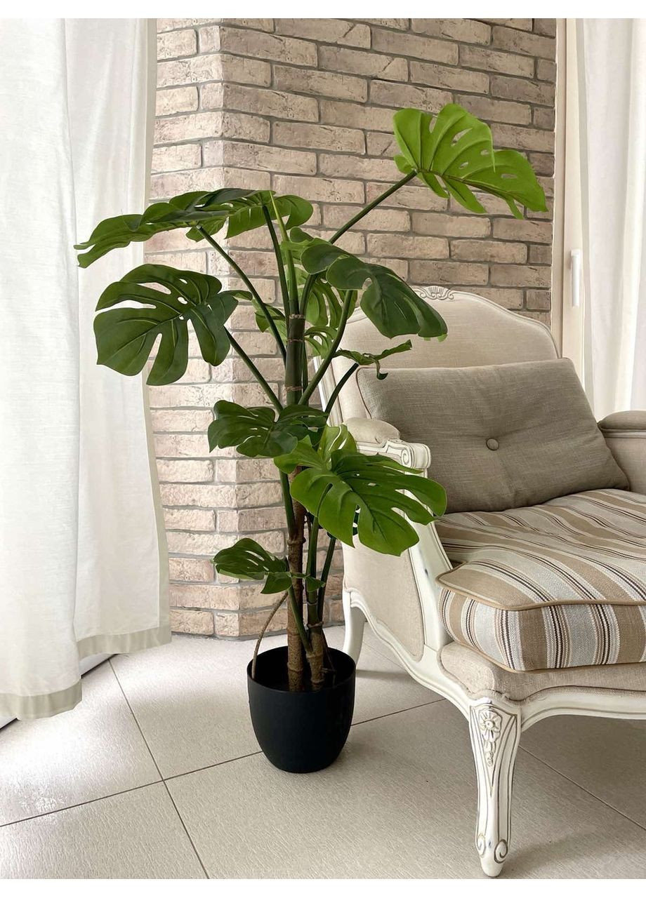 Монстера SGH искусственная в горшке 115 см. HVOYA (370439132)