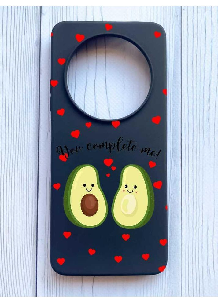Матовый чехол на Xiaomi Redmi 14C/Poco C75 Парочка Авокадо (принт 307) Creative (355408199)