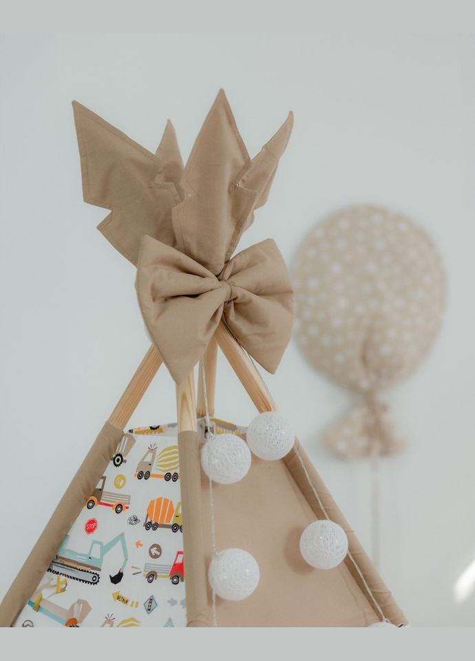 Вигвам для ребенка Машинки с матрасом + корзина для игрушек + подвесная качеля. Полный комплект! No Brand (316257346)