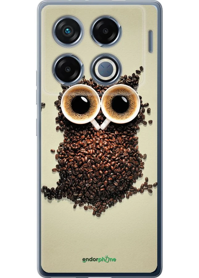 Чехол на Infinix GT 20 Pro Сова из кофе "777u-3735-70447" Endorphone (392855631)