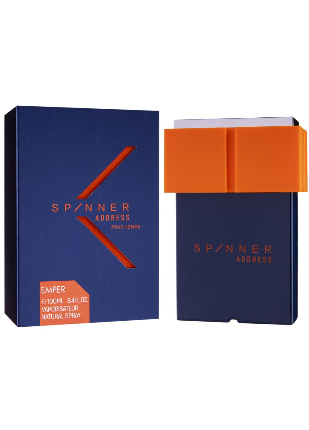 Мужской цитрусовый парфюм Spinner Address Men edt 100ml Emper (350671588)