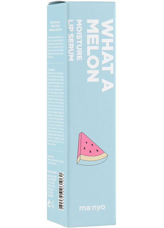 Manyo Увлажняющая сыворотка для губ Factory What A Melon Moisture Lip Serum 10ml (2-912108) — Крем, Южная Корея (369796610)
