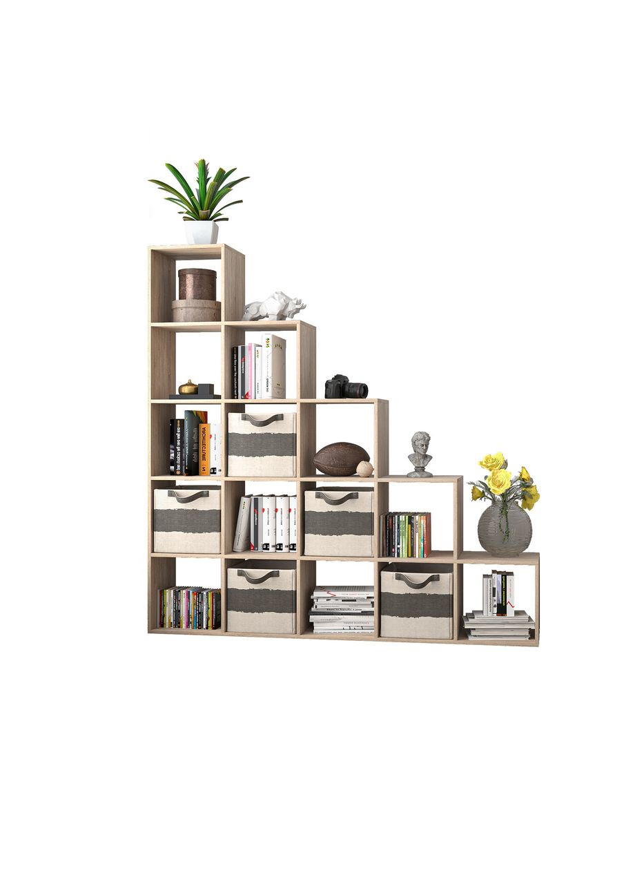 Стелаж для книг та іграшок на 15 комірок ST-0017 від MORELI (335423038)