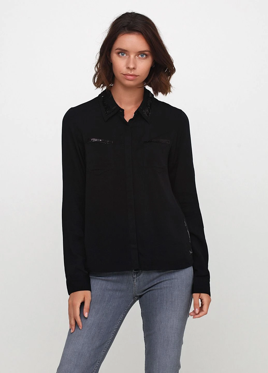 Чорна блуза So Soon
