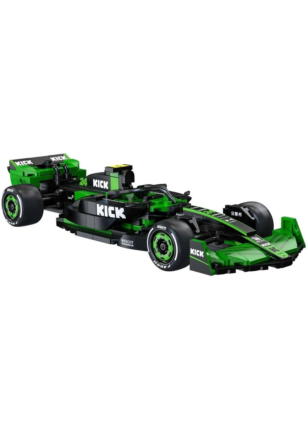 Конструктор спортивний автомобіль Формули-1 Kick Sauber GT2 1:24, 314 деталі CaDa (371764429)