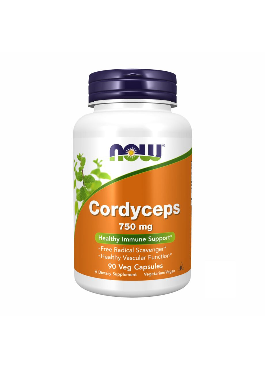 Cordyceps 750 mg - 90 vcaps Now Foods (369396819)