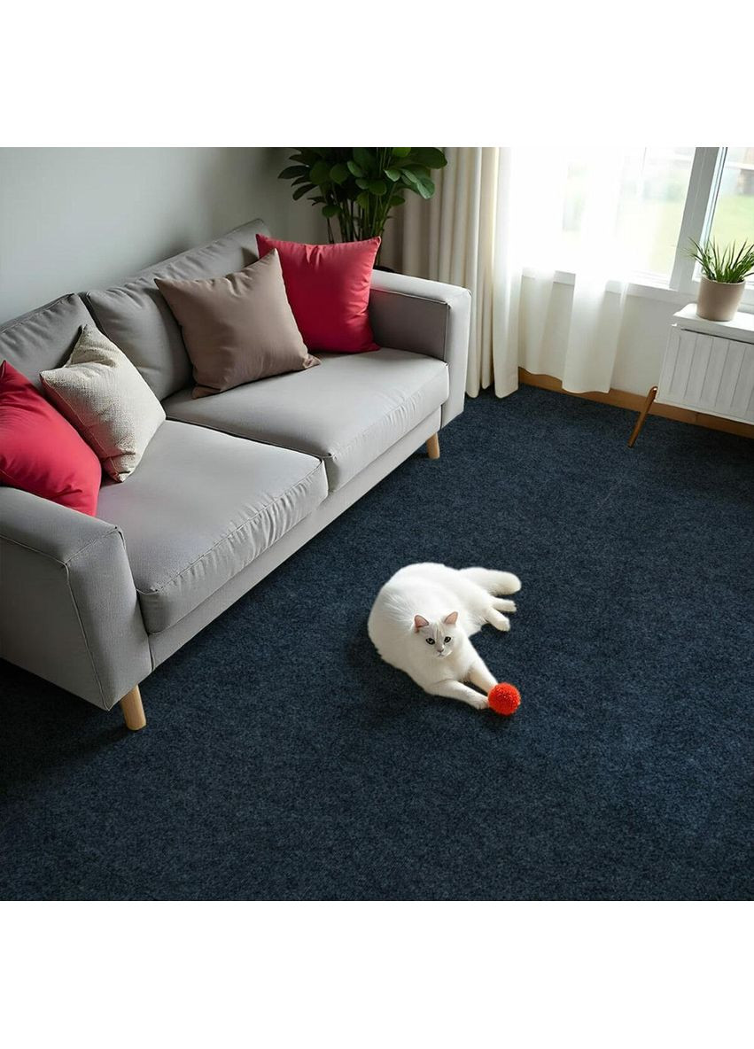 Самоклеящаяся плитка под ковролин в рулоне темно-серый 600*3000мм SW-00002587 Sticker Wall (361161237)