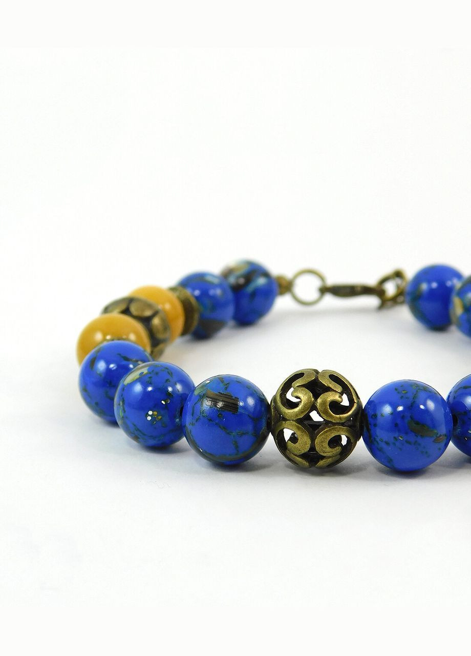 Браслет "Мрії сонця" Яшма 18 Fursa fashion (322767050)