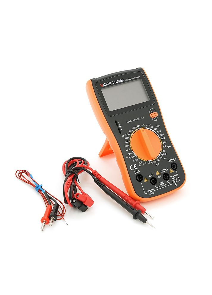 Мультиметр VC9205, вимірювання: V, A, R, С, F Victor (370618451)