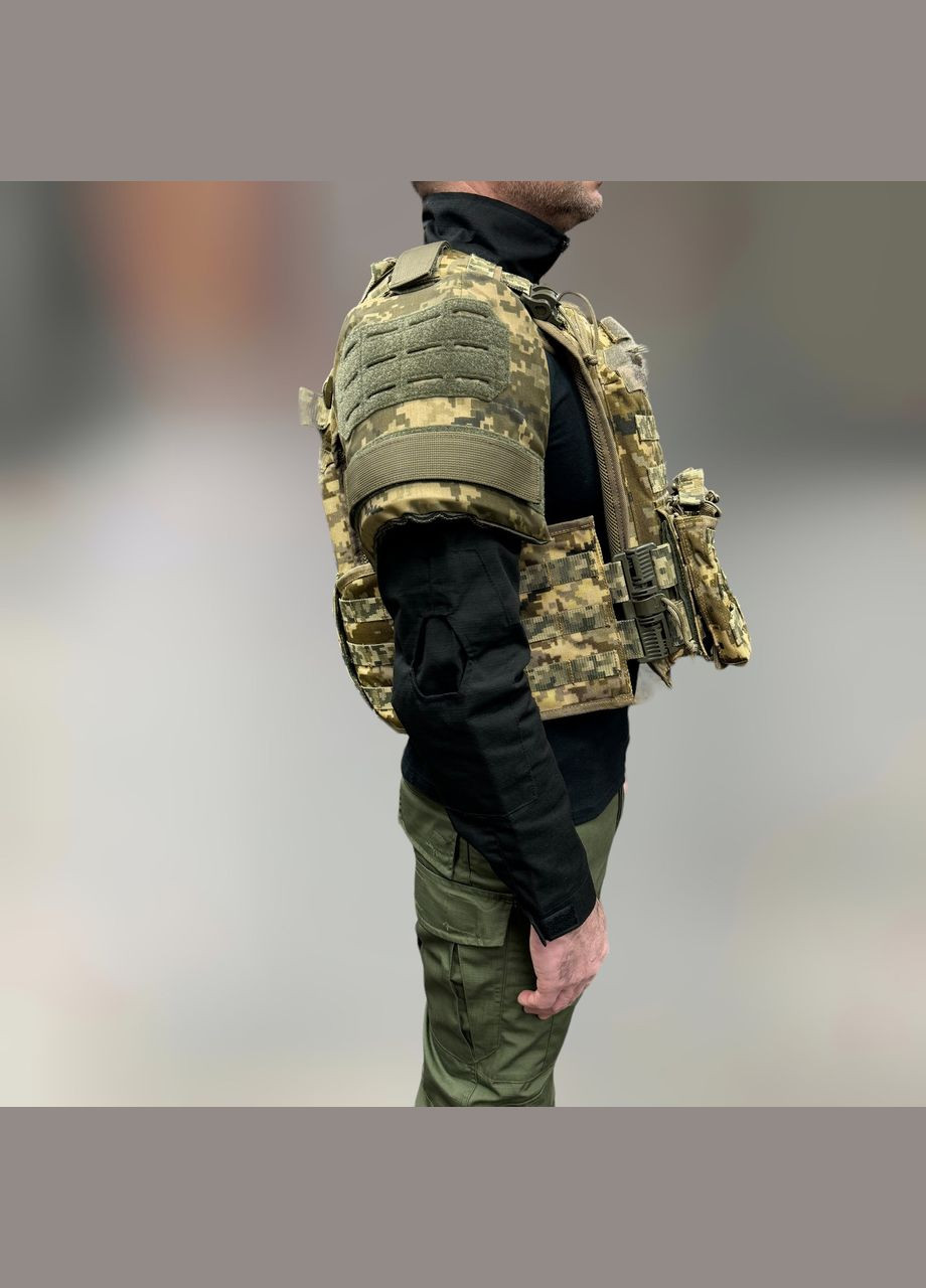 Баллистическая защита плеч 2 класса, Пиксель, плечевая защита от осколков, баллистический пакет 2 класса Добронь (362602169)